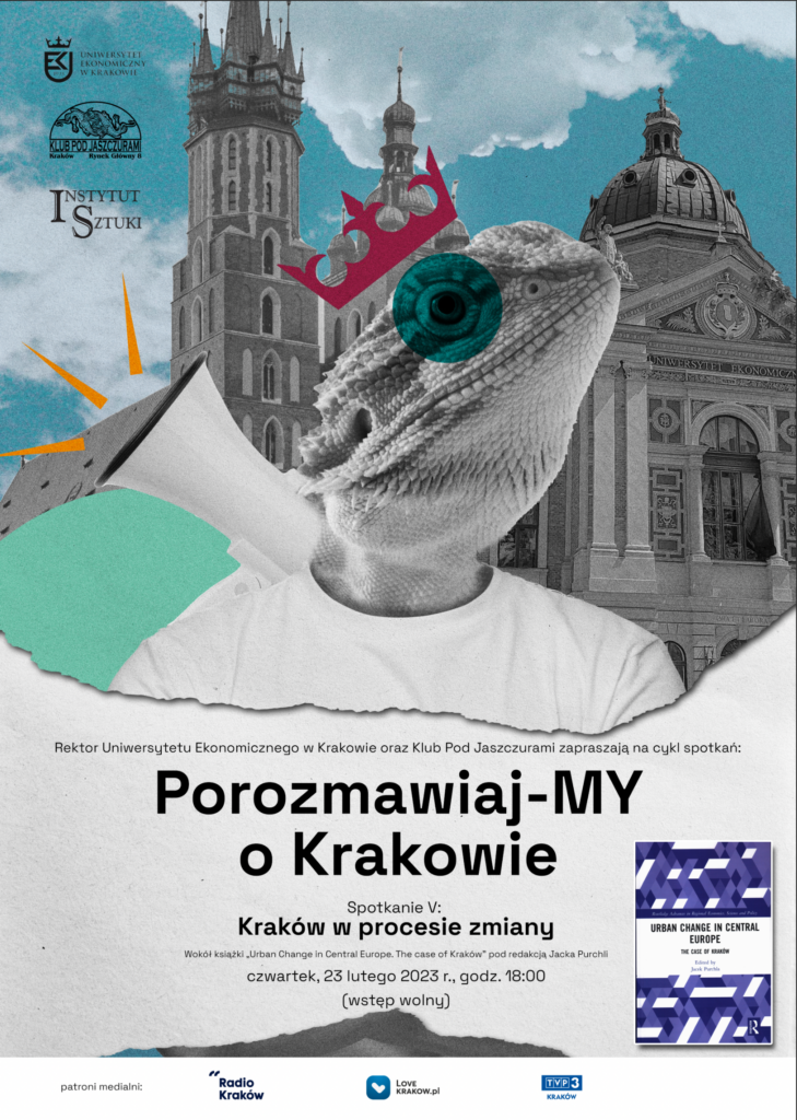 Kraków w procesie zmiany. Zapraszamy na spotkanie z cyklu „Porozmawiaj-MY o Krakowie”
